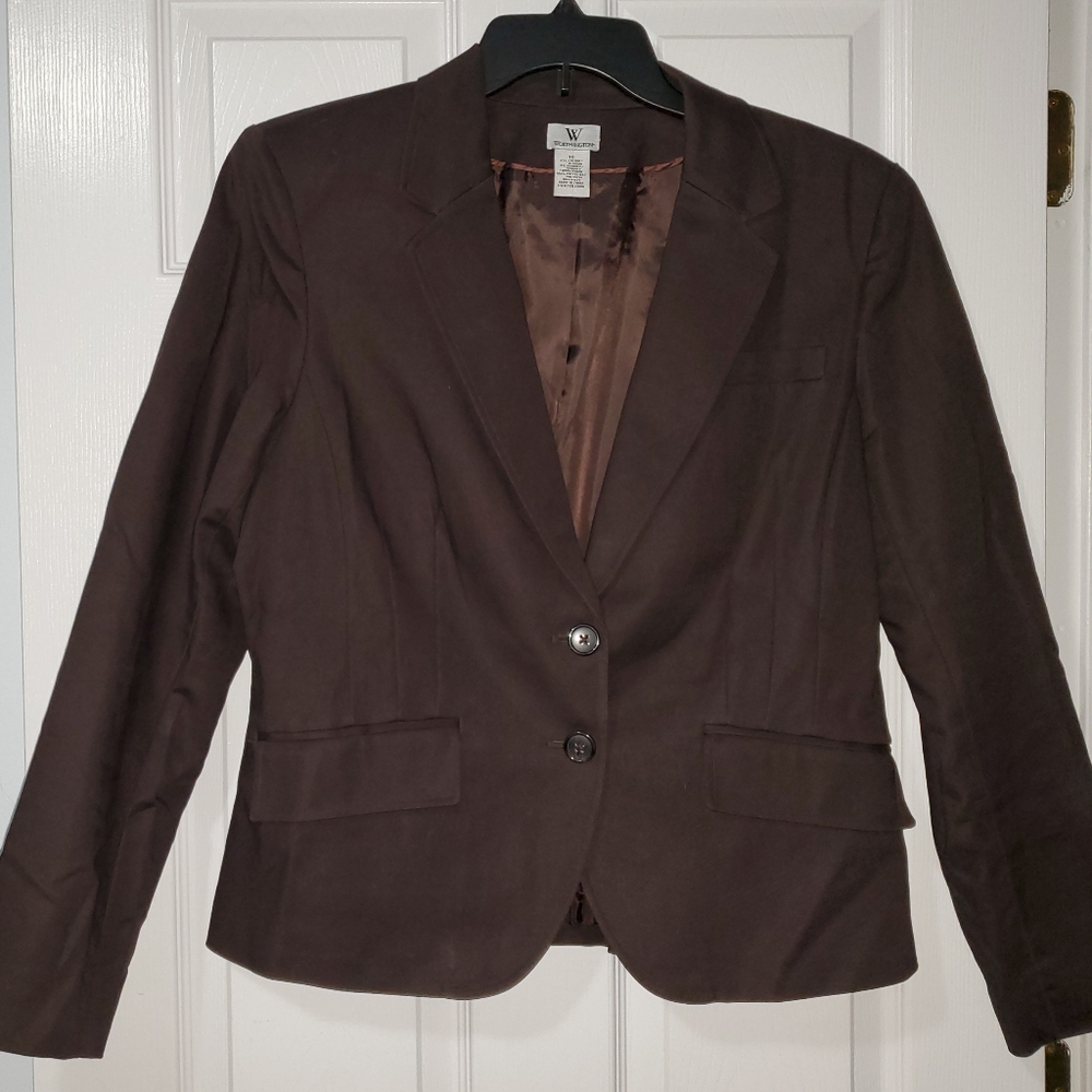 Dark brown/chocolate suit jacket